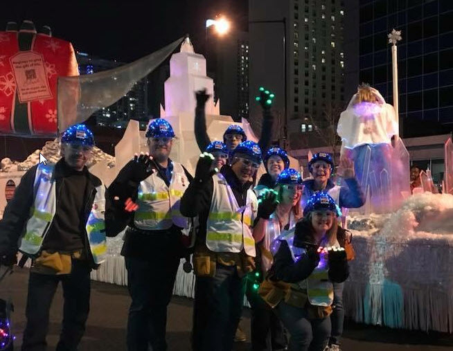 Enjoy the Downtown Parade of Lights with IECRM