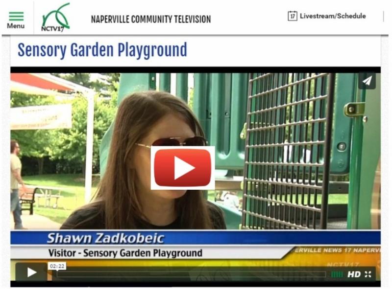 Sensory Garden Playground video NCTV