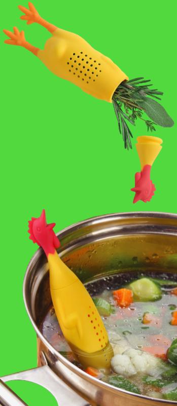 Le CROCK COQ Chicken Herb Infuser