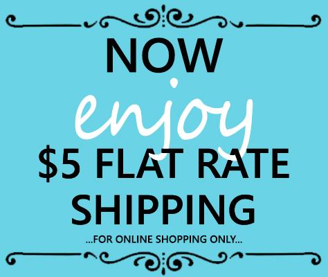 $5 Flat Rate Shipping Online