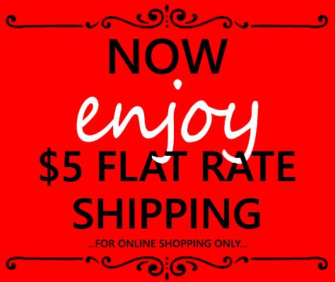 $5 Flat Rate Shipping