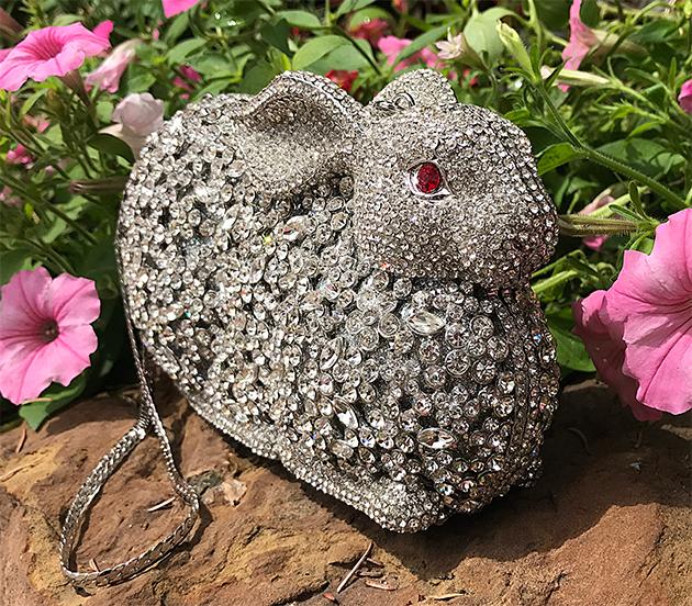 Jeweled Rabbit Handbag