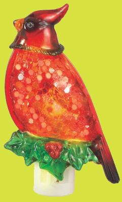 Cardinal Night Light
