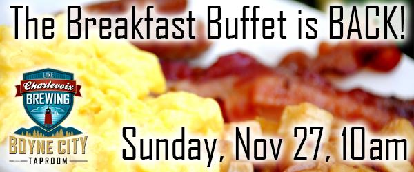 Breakfast Buffet Boyne City Taproom