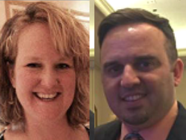 Jessica Stevenson, COVT and Robert Nurisio, COVT