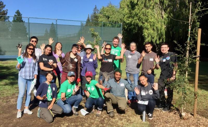 Canopy Planting Leaders at a training