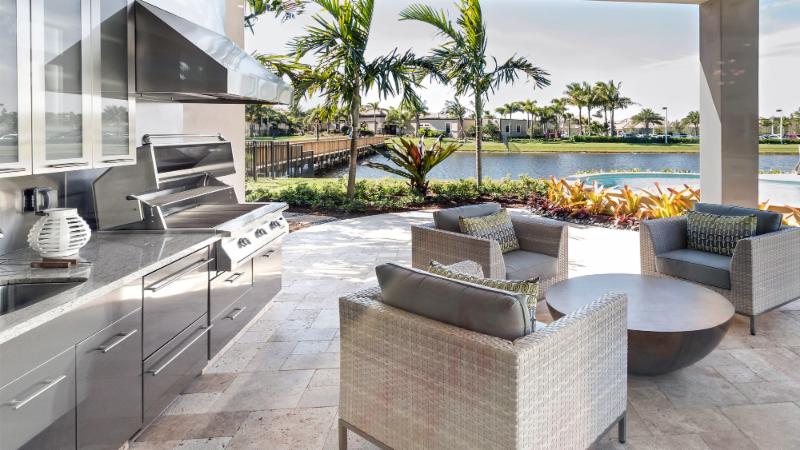 Outdoor kitchen