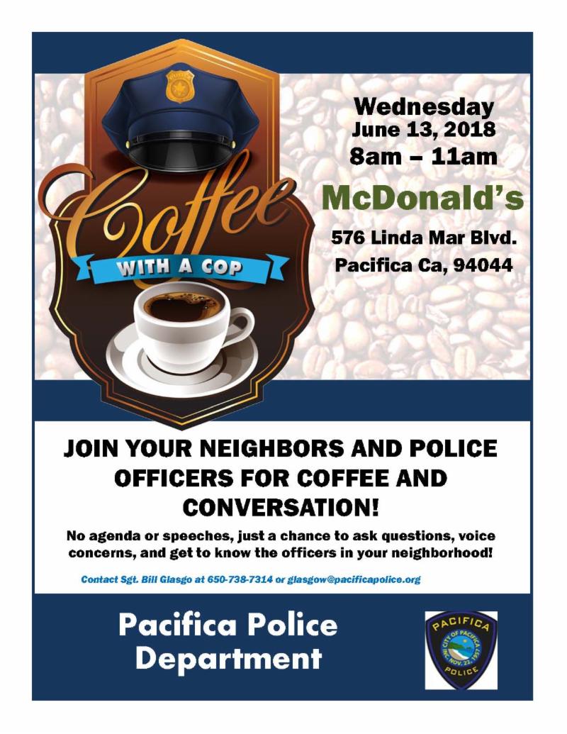 Coffee With a Cop 6-13-2018