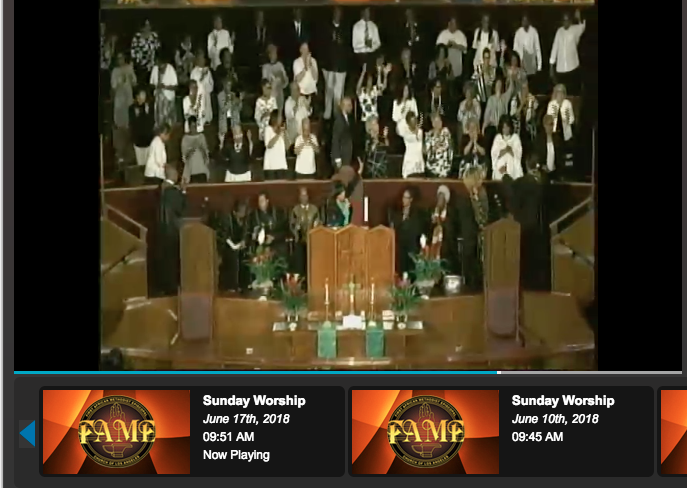 Click on June 17th Service My introduction is at 1_12_23 followed by a Gospel Song The presentation is at 1_21_50 _if you are inclined to see it_