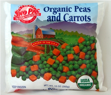 Organic Peas and Carrots