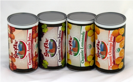 Organic Fruit Juice Selection