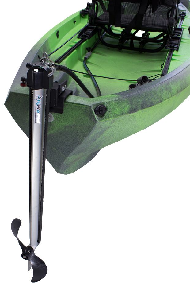 Pedalling a NuCanoe....