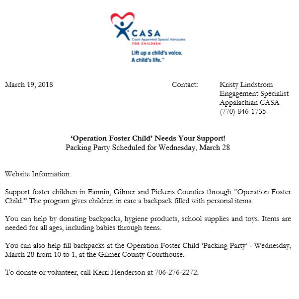 CASA Flyer