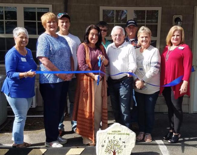 Ribbon Cutting for Modern Family Counseling