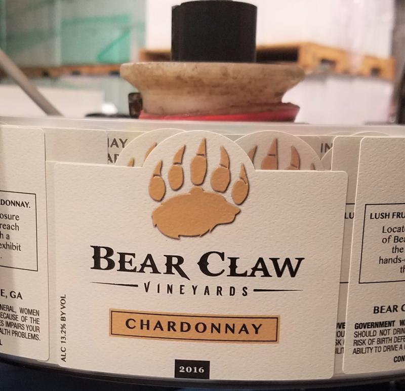 BEAR CLAW LABEL