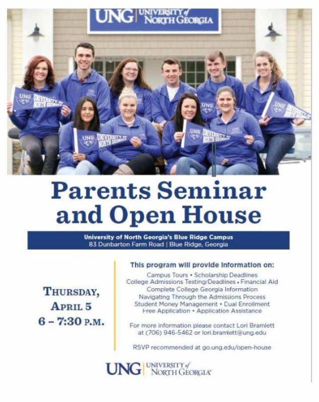 UNG Open House