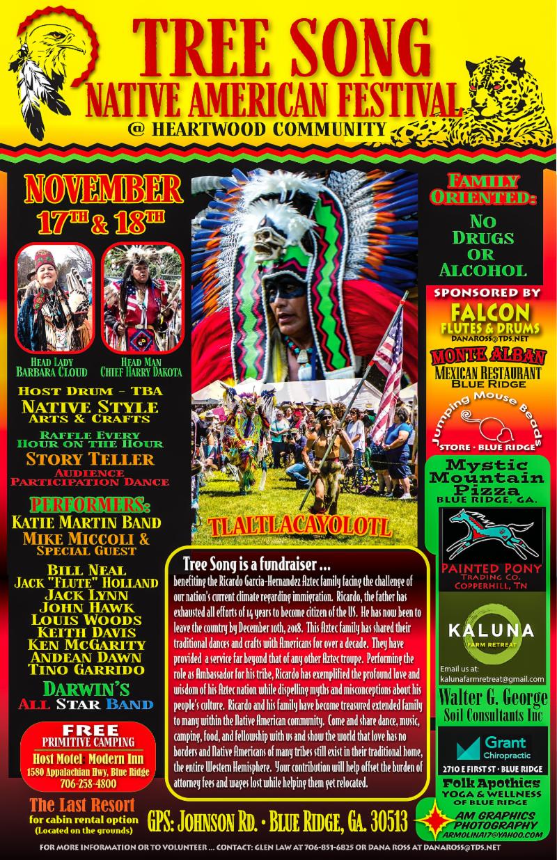TREE SONG Flyer