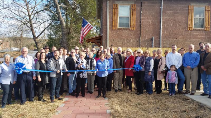 McCaysville Visitor Center Ribbon Cutting