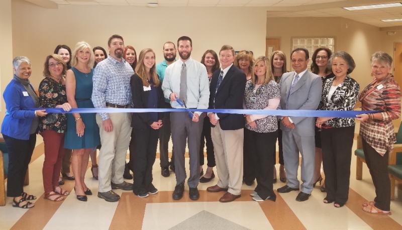 Ribbon Cutting for Dr. Bunn at Fannin Regional Hospital
