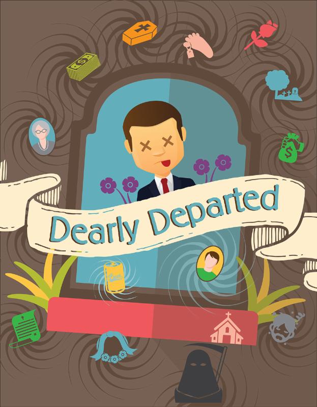 Dearly Departed poster Blue Ridge Community Theater