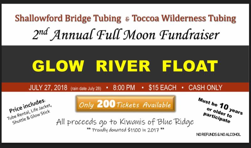Glow River Float