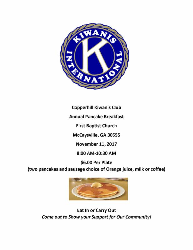 Kiwanis Pancake Breakfast