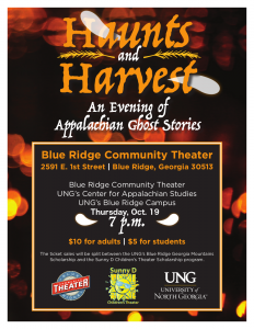 Haunts and Harvest Poster