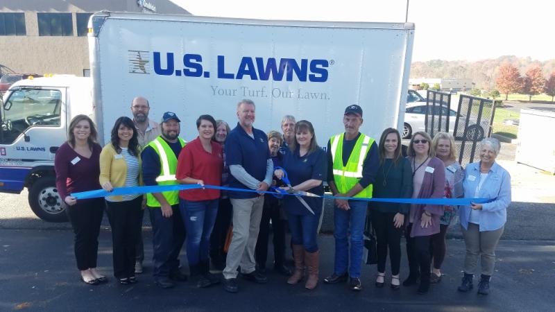 US LAWNS RIBBON CUTTING