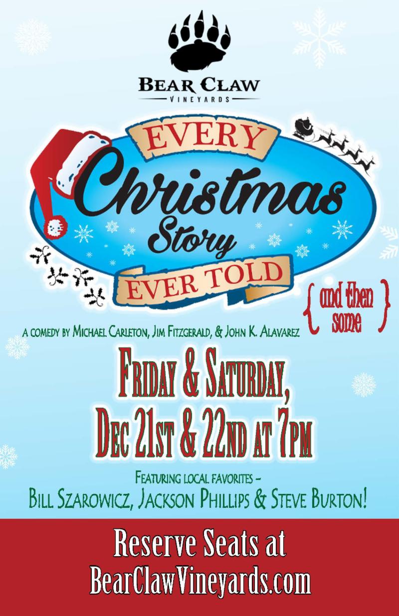Christmas Show at Bear Claw Vineyards