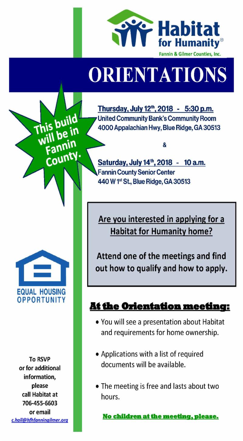 Habitat Orientation