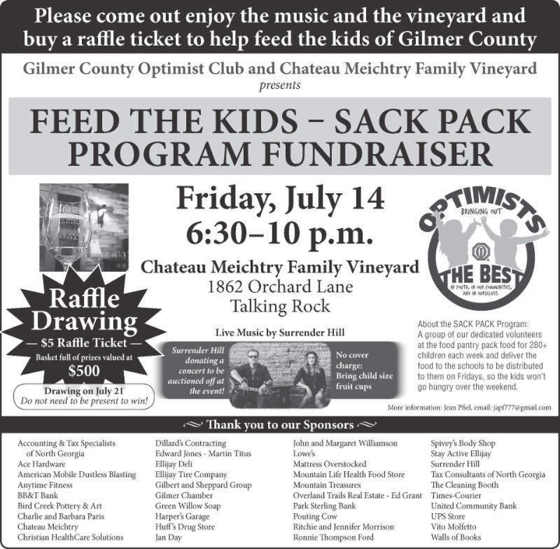 Feed the Kids Fundraiser at Chateau Meichtry