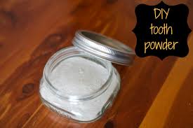 DIY tooth powder