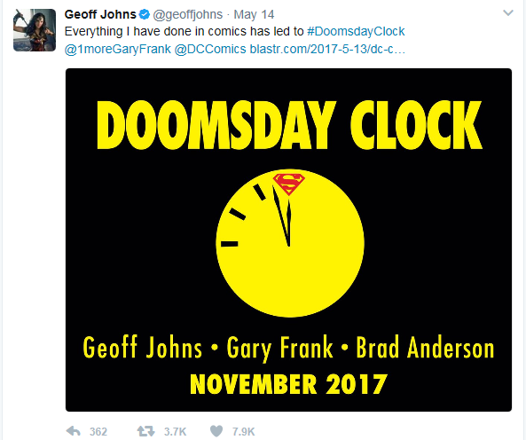 Doomsday clock promo