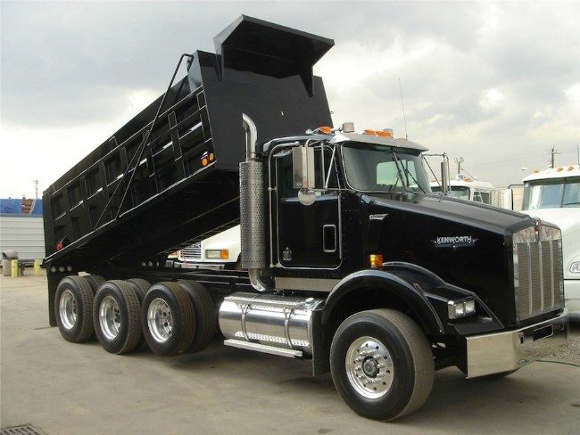 Construction truck.