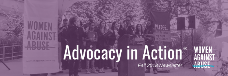 Advocacy in Action Newsletter Fall 2018