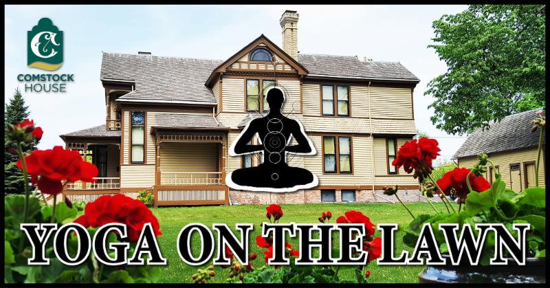 Image_ an event banner for our event series_ _Yoga on the Lawn._ See below for details.