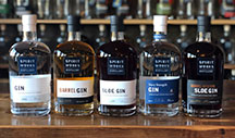 Spirit Works Distillery bottles