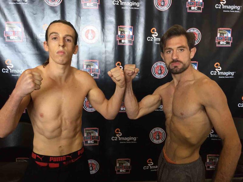 FIGHT CLUB OC BOXING/MMA WEIGHIN PHOTOS REAL COMBAT MEDIA