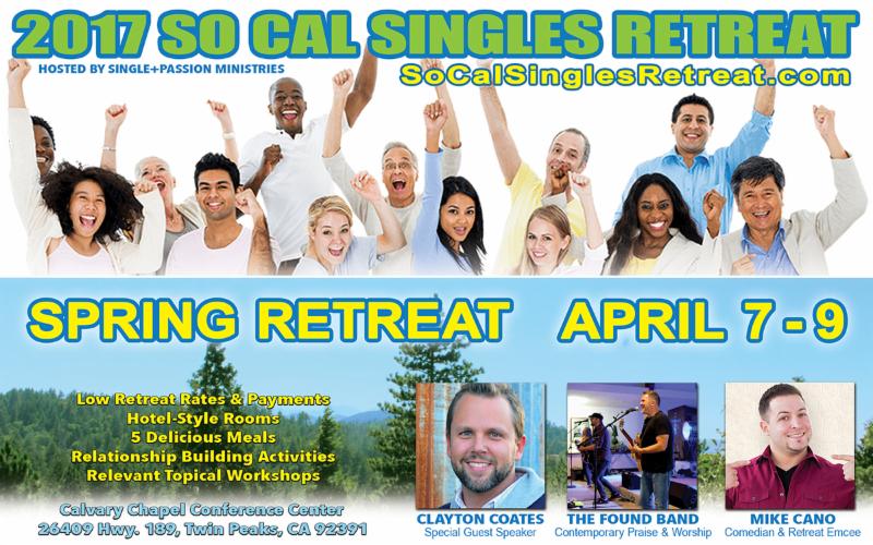 Singles retreat for men