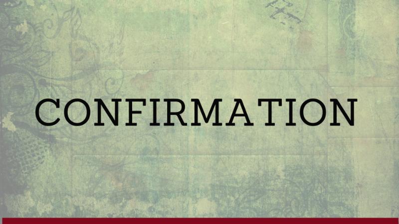 Confirmation