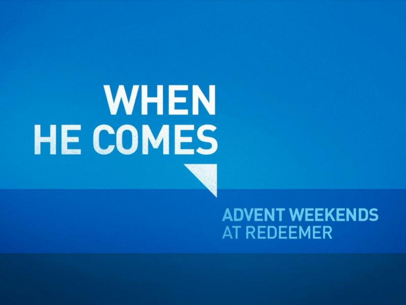 Weekends in Advent