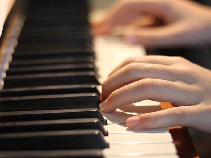 Piano playing