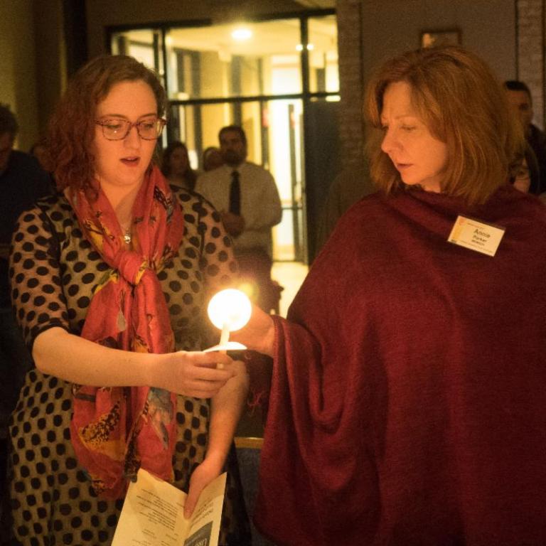 xmas eve candle lighting