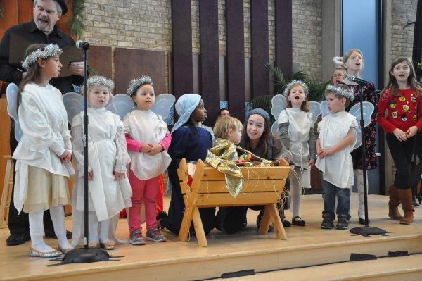 Christmas manger scene