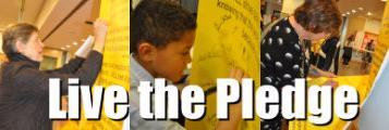 Live the Pledge banner