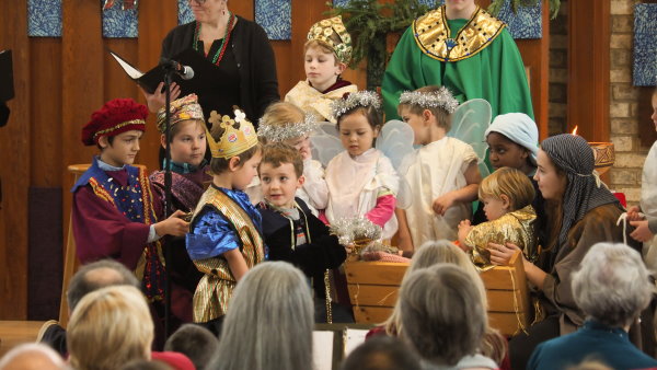 Christmas manger scene 