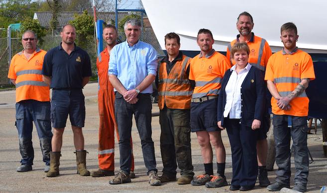 Kingston Marine Services team