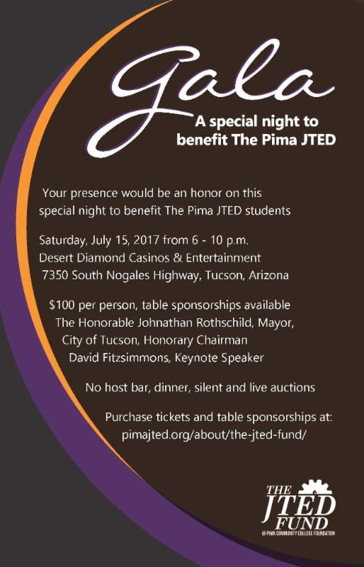 jted gala invitation