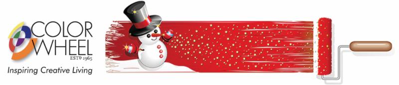 Color Wheel Holiday Header