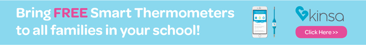 Kinsa Free Smart Thermometers to all families in your school_
